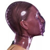LateXcite Cagoule Fetish Breath Violet